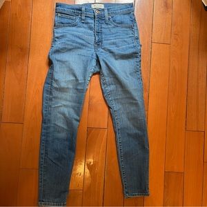 Madewell skinny jeans